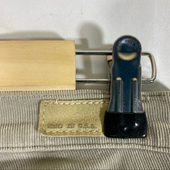 AG Adriano Goldschmied  Women 25 Corduroy Pants The Stevie Slim Straight Gray - Picture 8 of 11